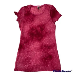 Camisa BKE Mujer Rosa Transparente L - Imagen 1 de 6