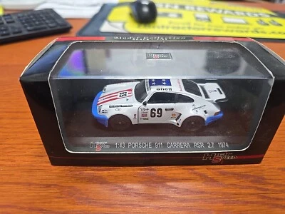 1/43 Spark Porsche Carrera RSR #69 1975 6th LeMans S4418 White Diecast NEW SP45 - Image 1 of 2
