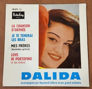 Dalida La Chanson D'Orphée 1959 Barclay 70 271 French Import EP VG+ - Picture 1 of 7