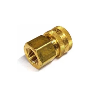 Parker BST-3 High Flow Hydraulic Quick Coupler 3/8 NPT Female Brass - Picture 1 of 2