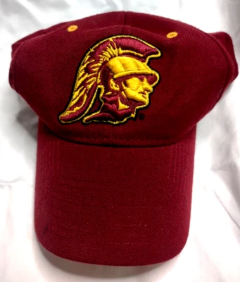 Zephyr Trojans USC Ballcap Hat Maroon Gold Fitted Size 7 Southern California - Image 1 of 4