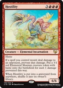MTG Hostility #158 Commander 2015 (RARE) Near Mint in Card Sleeve - Picture 1 of 1
