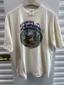 VTG 90S NRA NATIONAL RIFLE ASSOCIATION DEER BUCK HUNTING SHIRT SINGLE STITCH 2XL - Picture 1 of 9
