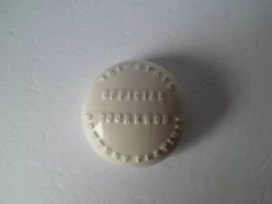 Vintage Homer Laughlin HLC Tri-State Pottery Festival Official Doorknob White - Picture 1 of 4