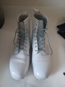 White Dr Martens Boots Men 11 M - Picture 1 of 7