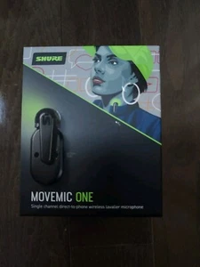 Brand NEW SHURE MoveMic One Channel Microphone Wireless Lavalier Mic - Picture 1 of 5