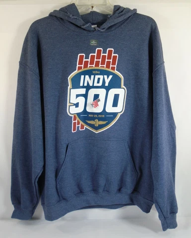 2019 Indianapolis 500 103RD Running Event Blue Hoodie Sweatshirt Cover