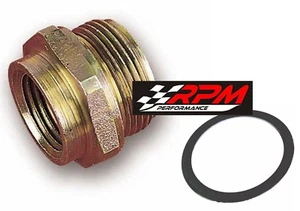 Accesorio de entrada de tazón de combustible Holley 26-26 tubo de 3/8" o llamarada invertida 5/8-20 A61 - Imagen 1 de 2
