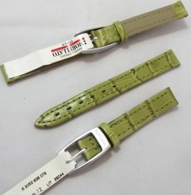 cinturino morellato anallergico water resistent alligatore calf  ansa 12 - Immagine 1 di 2