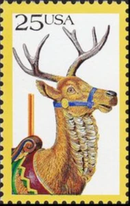US #2390 MNH 1988 Carousel Animals Deer - Picture 1 of 1