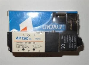 Fit For 4V110-06 24Vdc Solenoid Air Valve New 1Pcs 5Port 2Position im - Picture 1 of 2