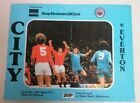 PROGRAMME - Manchester City V Everton Maine Road 1st Division Apr 1979 Programme
