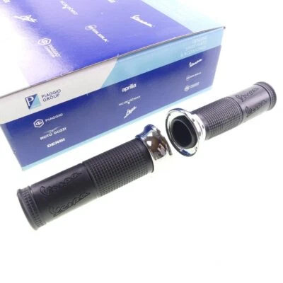 Griffgummi Satz links rechts Original für Piaggio Vespa LX 50 125 150 S VX VXL S - Bild 1 von 4