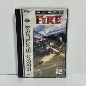 Black Fire (Sega Saturn, 1996) CIB