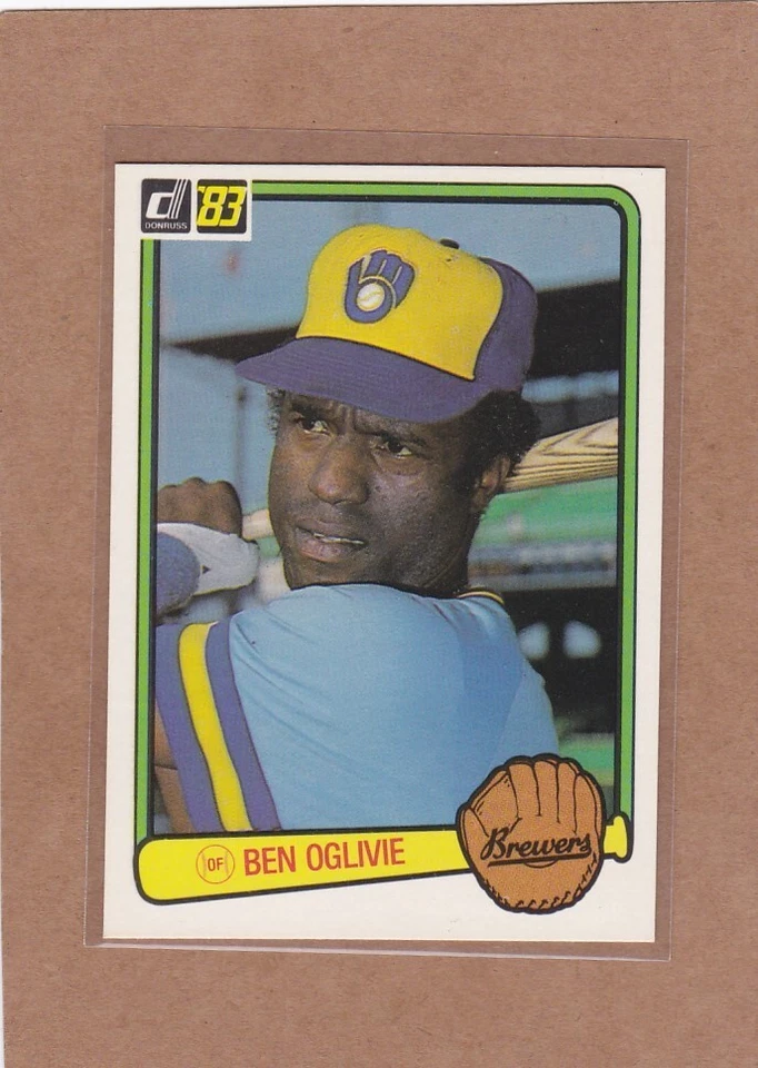 1983 DONRUSS BASEBALL BEN OGLIVIE #384 BREWERS NMMT *E2261 - Image 1 of 1
