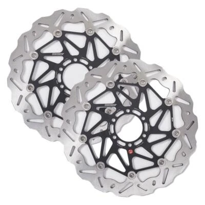 Par de discos de freno delanteros de freno SK2 Ducati Sport 750 2000-2002 Foto 1 de 4