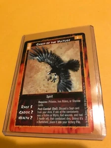 Storm Crow Spirit: Rage 1998 LOFR CCG Sept Karte, White Wolf Werwolf TCG, Ally - Bild 1 von 6
