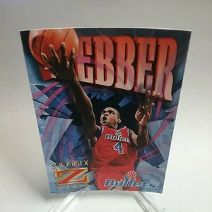 Chris Webber Bullets 1996 Skybox Z Force Z Cling #98 - Imagen 1 de 3