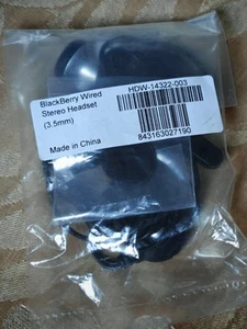 Blackberry Wired Stereo Headset - Zdjęcie 1 z 2