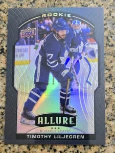 2020-21 Upper Deck Allure Black Rainbow #89 Timothy Liljegren Rookie - Picture 1 of 2