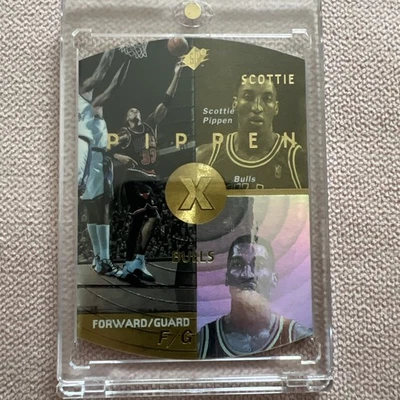 1997 Upper Deck SPx Gold #7 Scottie Pippen Chicago Bulls Foto 1 de 2