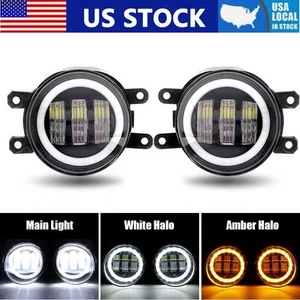 2X Front Bumper LED Fog Lights DRL For Toyota Corolla 2009-2013 Camry 2007-2014 - Picture 1 of 13