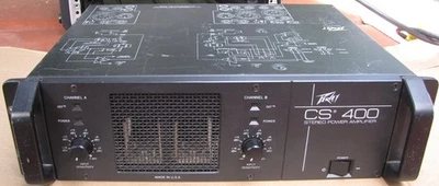 Amplificador de Potencia Estéreo Peavey CS 400 - IMÁGENES INTERIORES - SKB ROTO 4 RACK ESTUCHE PA Foto 1 de 4
