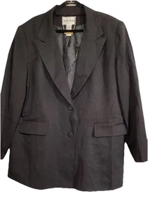 Aussie Austine Original, Damen Gr. 22 schwarzer 2-Knopf Blazer - Bild 1 von 4