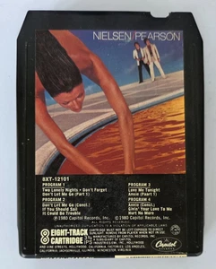 Nielsen/Pearson Self Titled 8 Track Tape - 1980 - Capitol Records Pad Replaced - Picture 1 of 4
