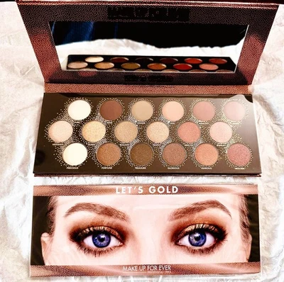 Makeup Forever Let’s Gold 18-Pan Eyeshadow Palette - Image 1 of 4