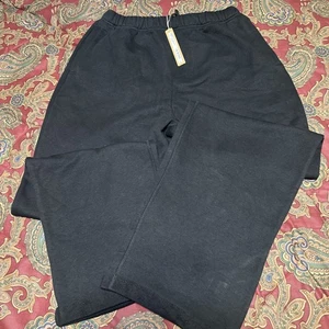 Pantalone Skims cotone pile classico gamba dritta BO-STR-4003 colore onice taglia M - Foto 1 di 8