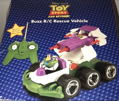NEW Disney Store EXCLUSIVE Toy Story and Beyond BUZZ LIGHTYEAR RC Rescue Vehicle - Image 1 of 4