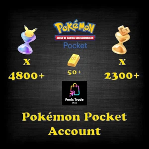 [Globa] Pokemon TCG Pocket Account mit 4300+ Pack Sanduhr | 2000+ Wonder - Bild 1 von 1