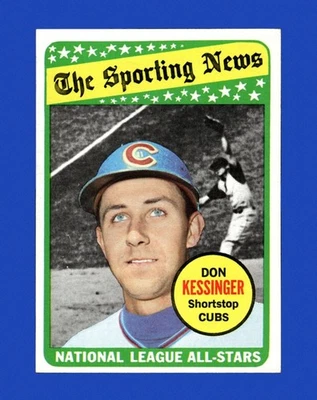 1969 Topps Set-Break #422 Don Kessinger Estado quase perfeito *GMCARDS* - Imagem 1 de 2