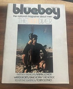 Vintage Gay Magazine Blue Boy “The Skin Diver” - Bild 1 von 1