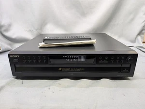 Sony CDP-CE275 5-Disc Carousel CD Changer  w/ Remote & Manual New Belts VeryGood - Picture 1 of 13