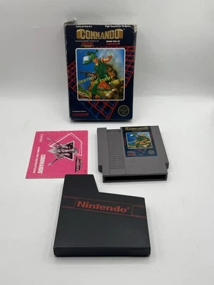 Commando (Nintendo Entertainment System, 1986) COMPLETE - Image 1 of 4
