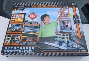 Power City Construction Skyscraper Building Set, Complete In Box, New - Picture 1 of 2