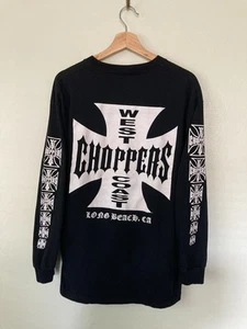 Vintage West Coast Choppers Langarmshirt schwarz Größe L Paul Walker - Bild 1 von 10