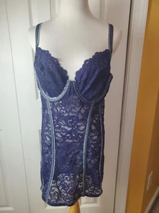 Lencería Savage Fenty talla 2X azul nueva con etiquetas - Imagen 1 de 13