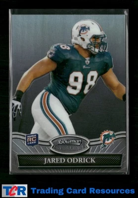 2010 Bowman Sterling #20 Jared Odrick Black Refractors #/50 - Image 1 of 2