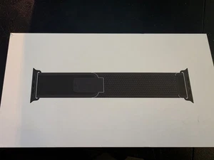 Apple Watch 49 mm M/L boucle de trail noire avec titane noir - Photo 1 sur 1