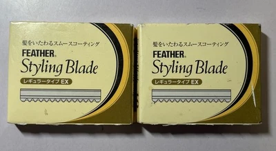 2 lâminas de reposição modeladoras de cabelo modeladoras de penas (2) 10 unidades - Imagem 1 de 2