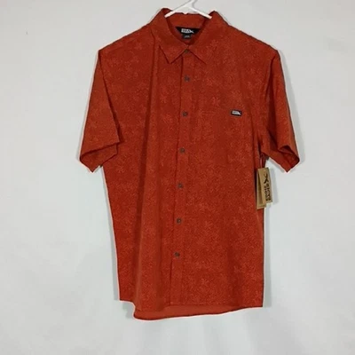 NWT Eddie Bauer Arabian Spice Walker Wilderness Short Sleeve Button Down Size Sm - Image 1 of 4