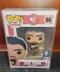 2020 Funko Pop! Vinyl: Trae Young #96 Hawks - mit Protektor (GEWÖLBT)! - Bild 1 von 5