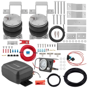 Towing Air Spring Bag Compressor Kit For Volkswagen Crafter Vans Dual Rear Wheel - Picture 1 of 17