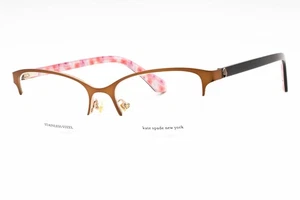 KATE SPADE ADALINA 4IN Eyeglasses Matte Brown Frame 51mm - Picture 1 of 4