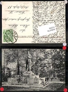 112556,Linz a.d. Donau Stelzhamer Denkmal im Volksgarten 1908 - Picture 1 of 1