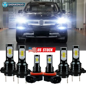 Kit de bombillas antiniebla 6 faros LED para Mercedes GL450 GL350 GL550 GLK350 - Imagen 1 de 15