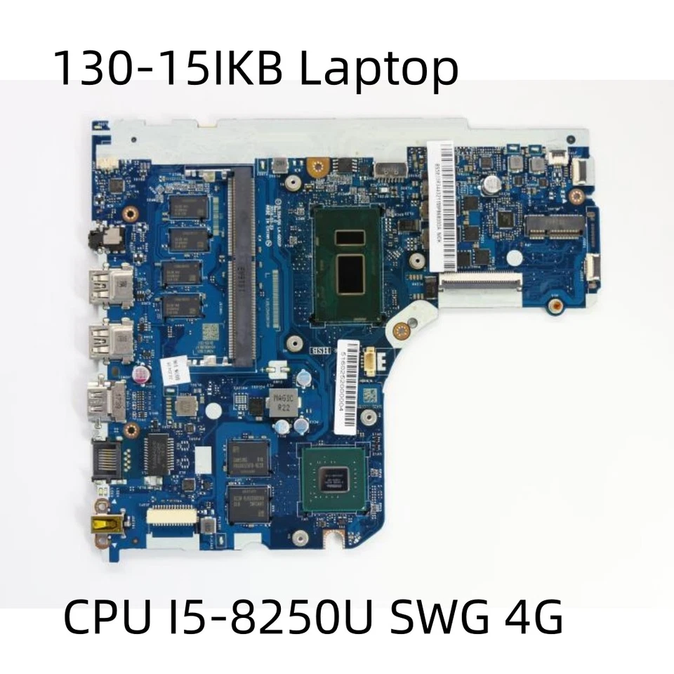 For Lenovo ideapad 130-15IKB Motherboard I5-8250U SWG 4G 5B20R34432 - Image 1 of 4